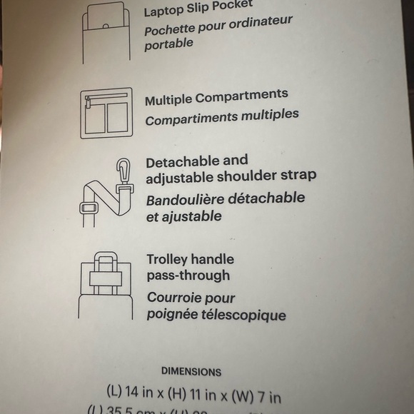 Bugatti Pink Duffle Bag Weekender with Crossbody Strap Vegan Leather NWT - Picture 10 of 10